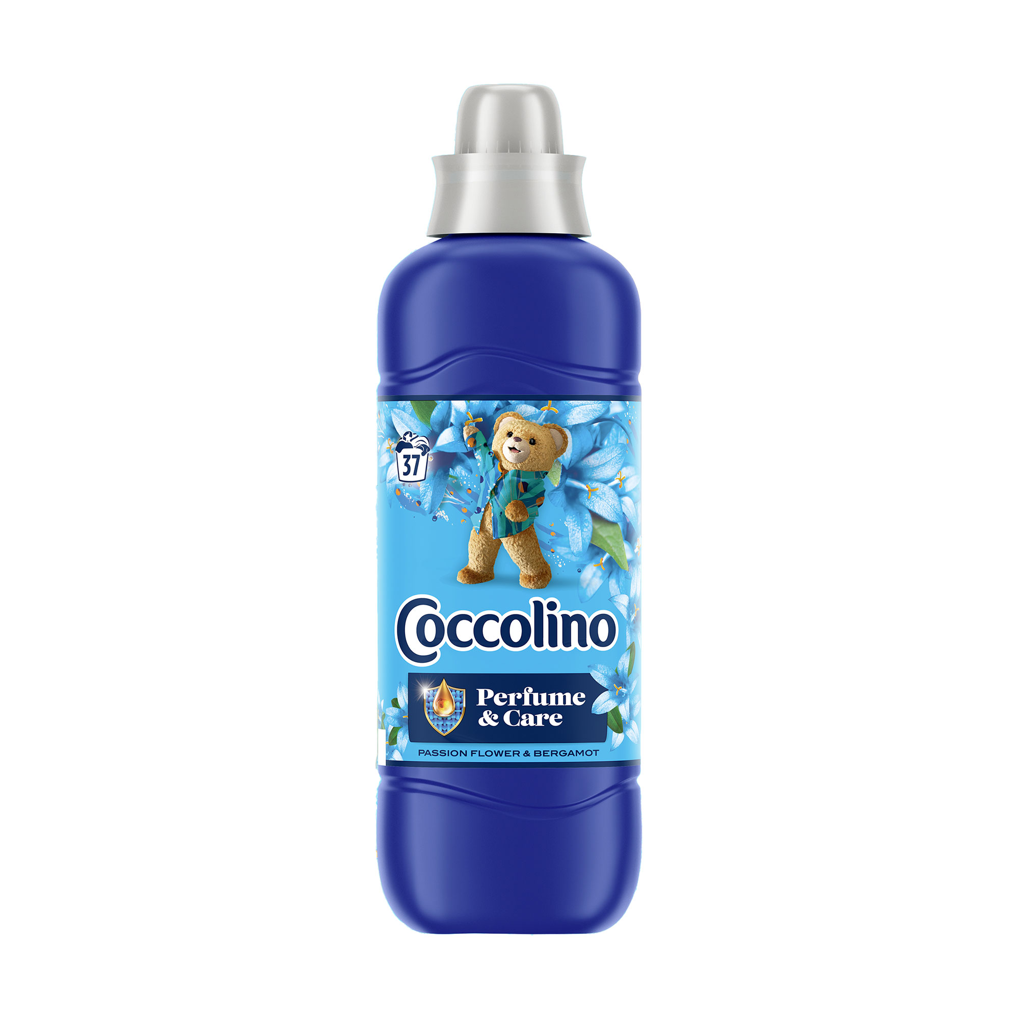 Кондиціонер для білизни Coccolino Perfume &amp; Care Passion Flower &amp; Bergamot 37 циклів прання, 925 мл